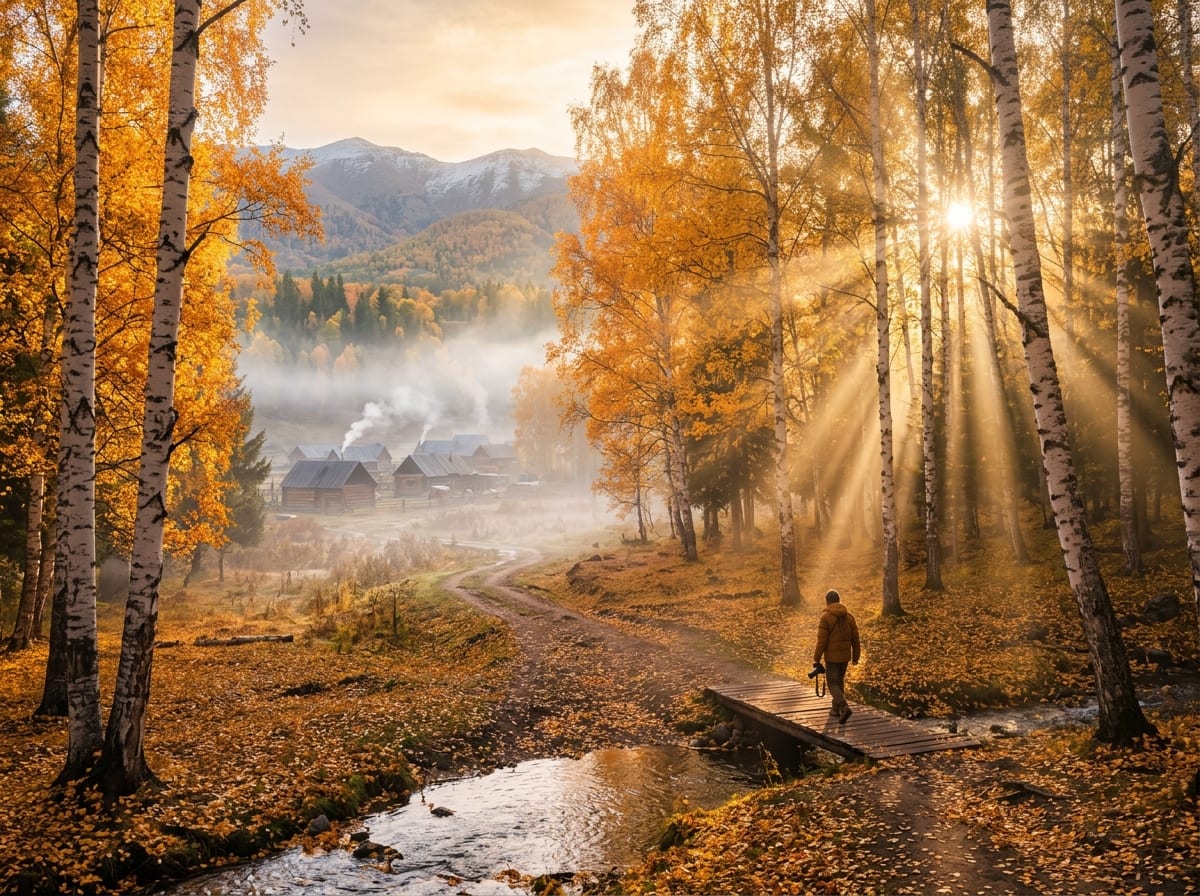 Golden-hour stops and considered light