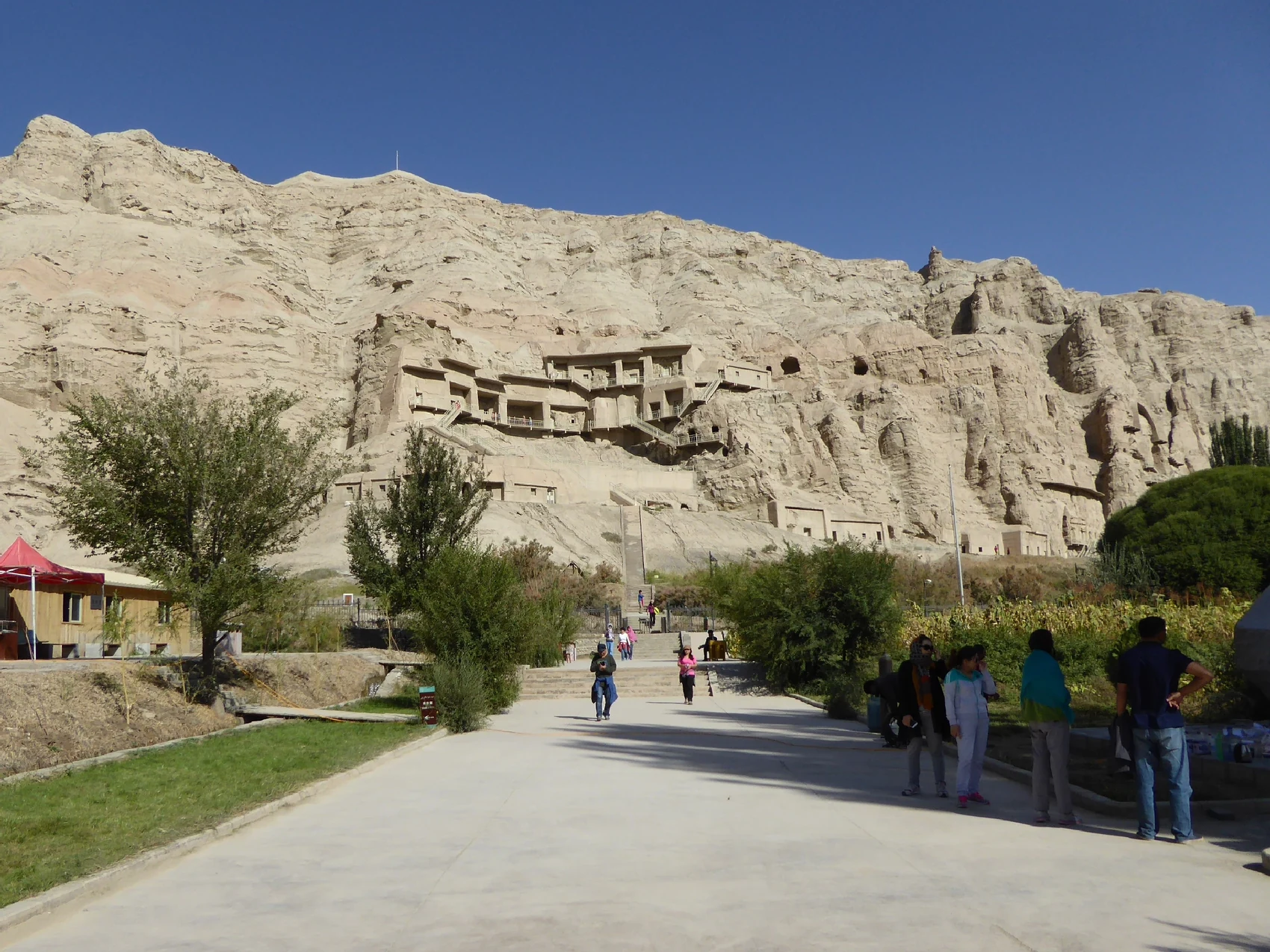 The Kizil Caves. They were not made as archaeological displays; they belonged to a world in which people entered, looked, listened and understood.