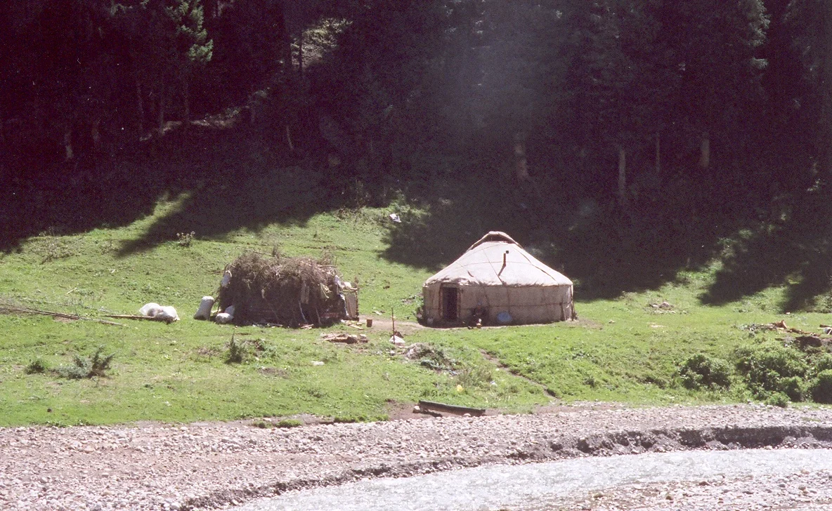 A dwelling between river, woodland and pasture. Grassland culture is not a fixed collection of symbols, but a body of knowledge about seasons, animals, family and movement.