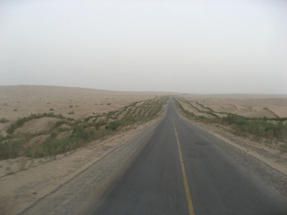 Across the Taklamakan Corridor