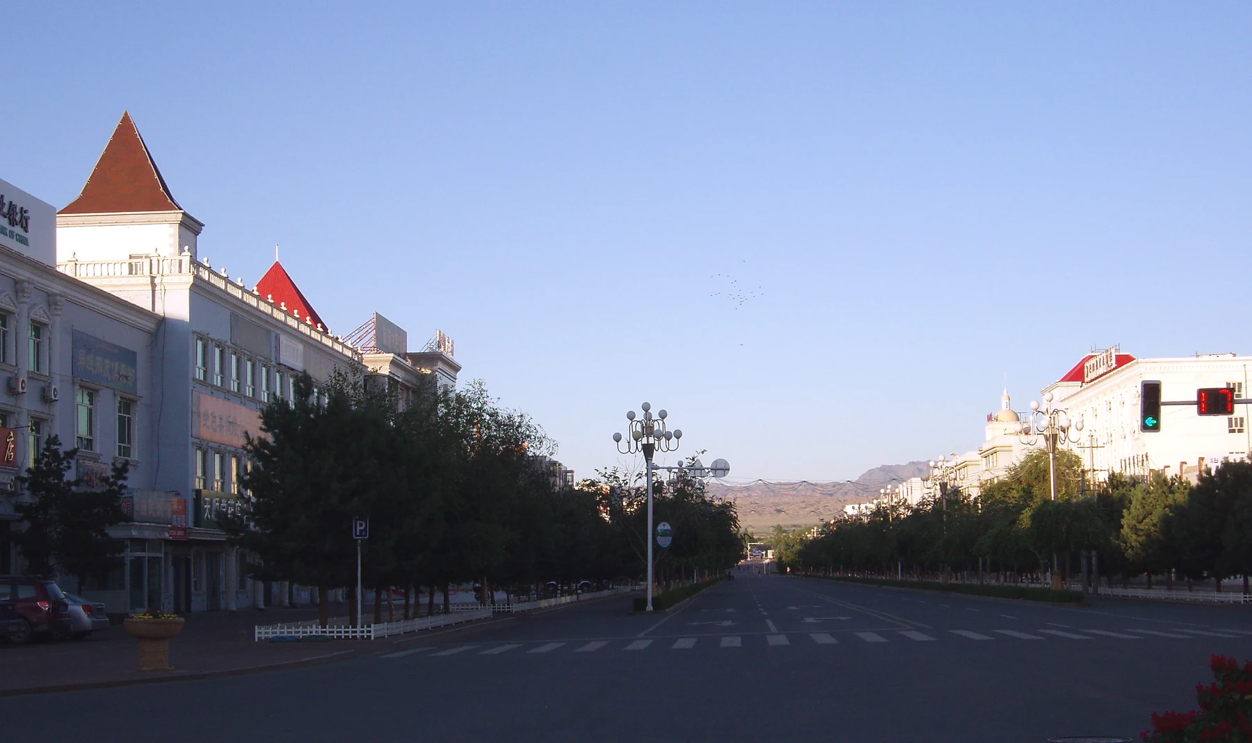 Burqin town in northern Xinjiang