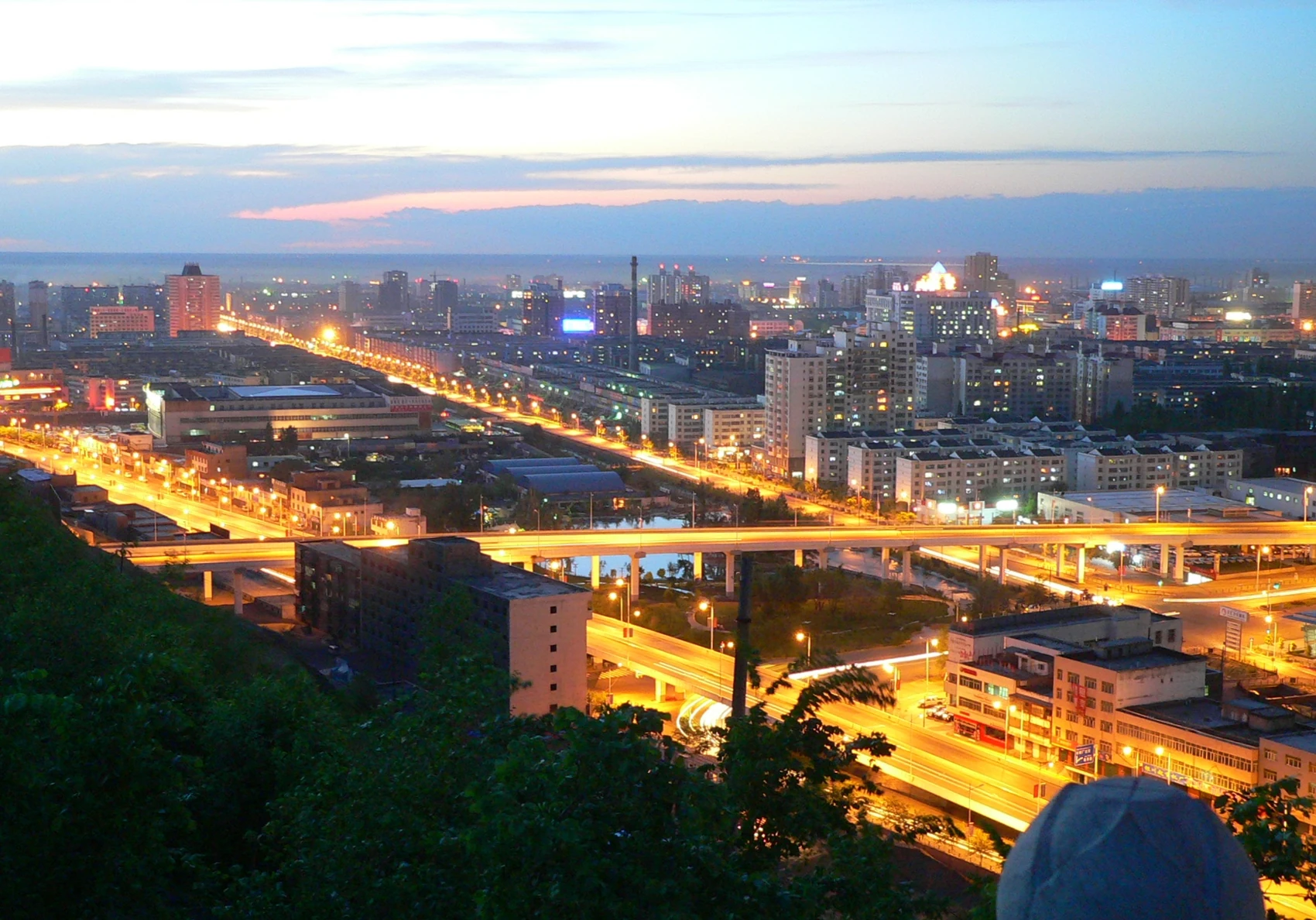 Urban roads in Urumqi