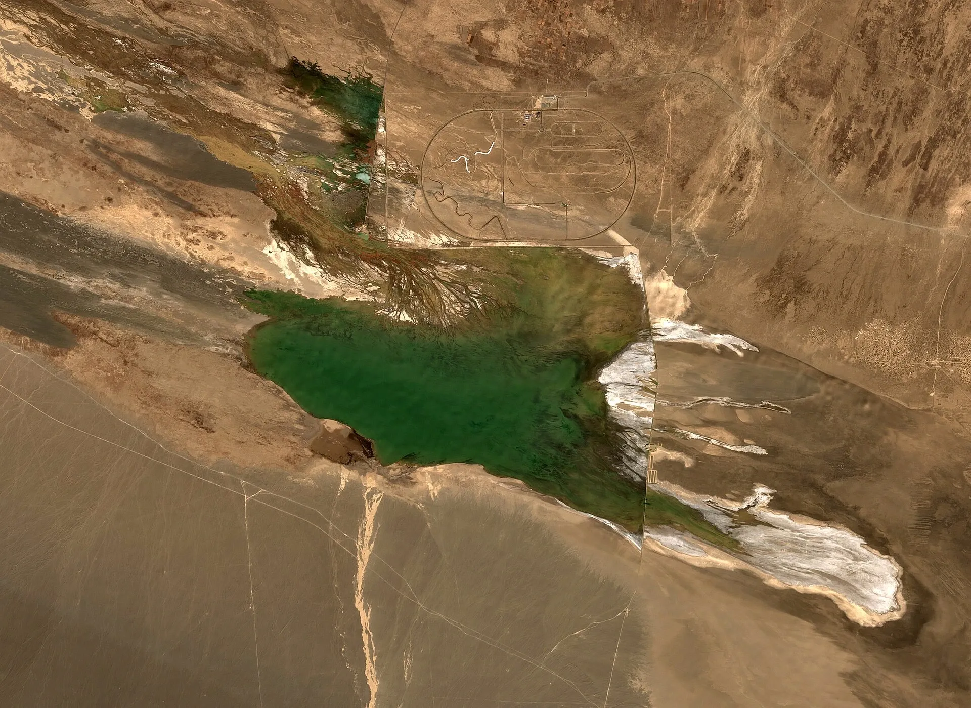 Ayding Lake in the Turpan Basin