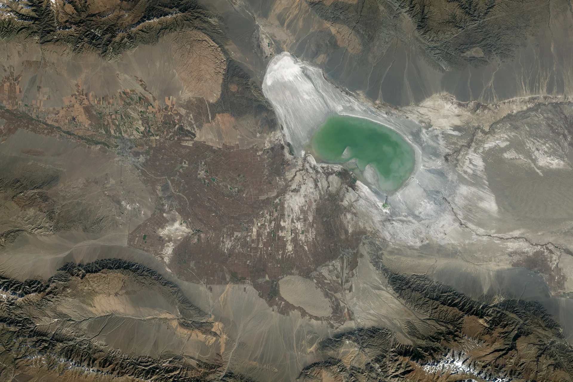 Ebinur Lake in northwestern Xinjiang