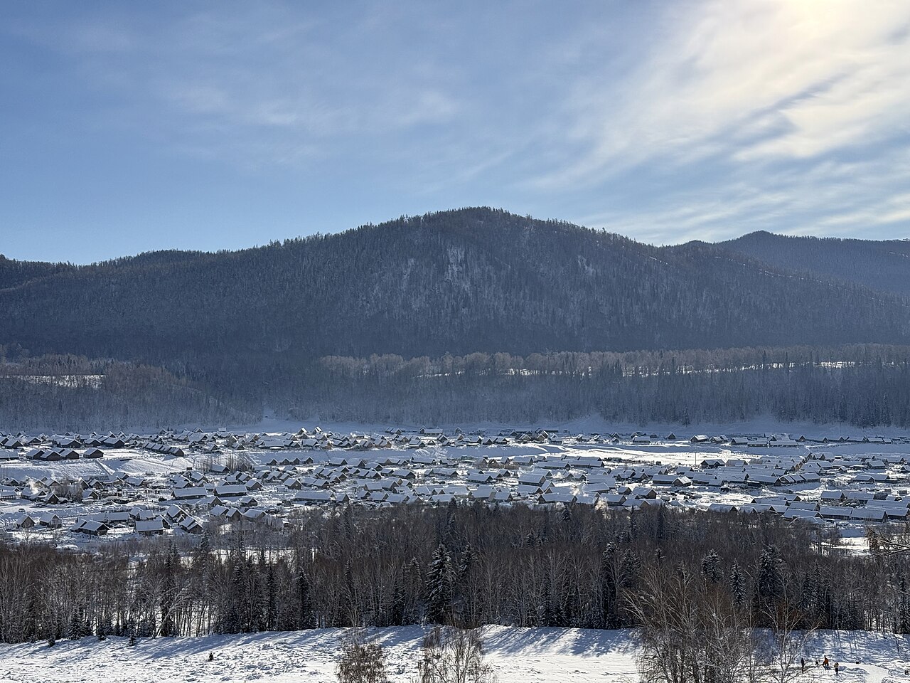 A Road Can Change Its Role in Winter