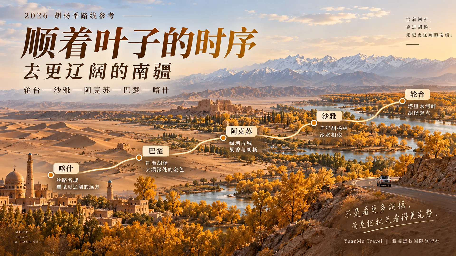 轮台和巴楚，为什么值得住下来